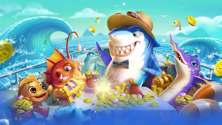 Golden Fishing Arcade Game
